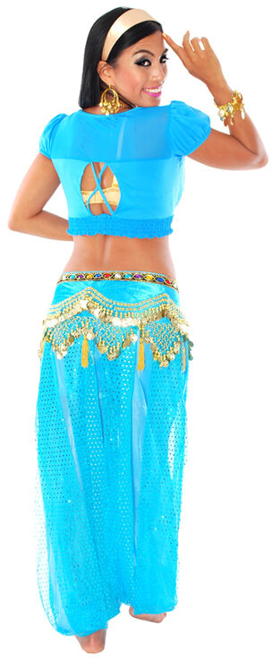 Deluxe Arabian Goddess Jasmine Blue